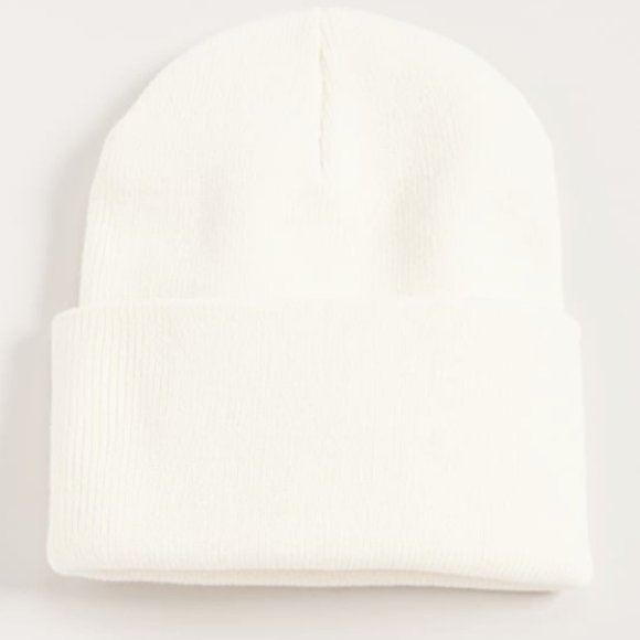 Carhartt White Beanie WIP Watch Hat ONE SIZE - NWT